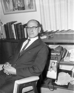 Rabbi Gunther Plaut, January 24, 1964. Photographer: Woods. Toronto Telegram fonds, image no. ASC04768.